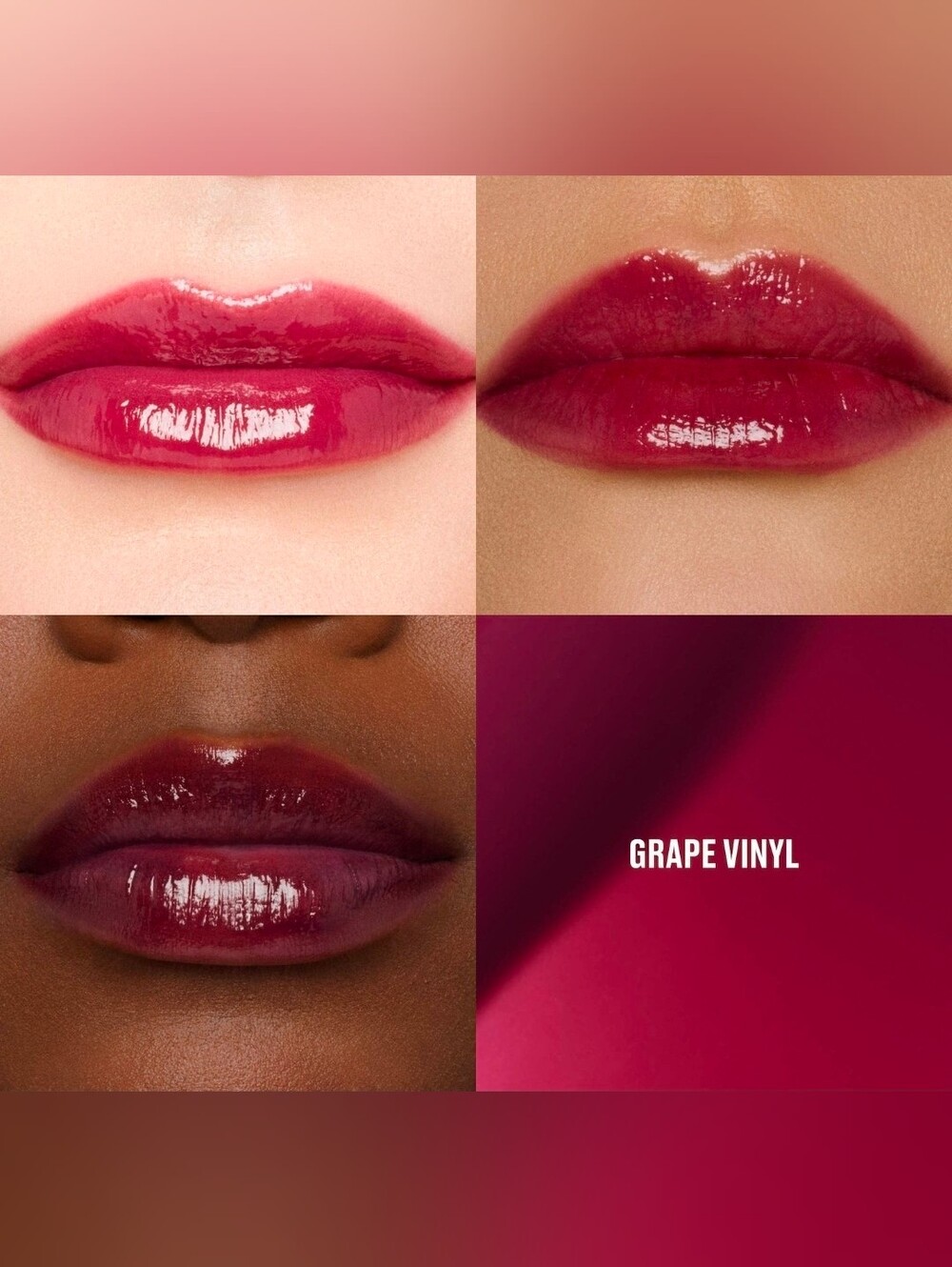 MAC Lustreglass Stainglass Lip Tint Grape vinyl. BNIB ๐ฅNew๐ฅ - Picture 2 of 5
